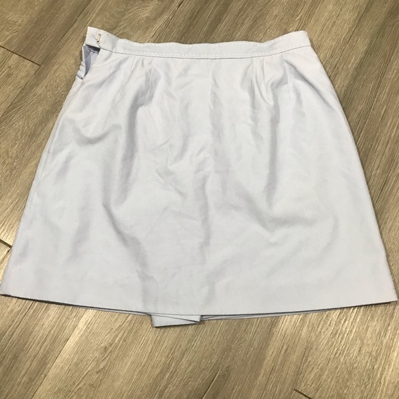 IZod Pale Blue w/contrasting White Stitching Skort - Picture 5 of 5